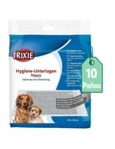 10 Paños/Pañales con Carbón Activado 60x60cm