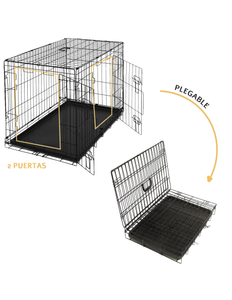 Jaula Kennel M-L