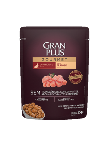 85g sobre pollo gatito Gran Plus