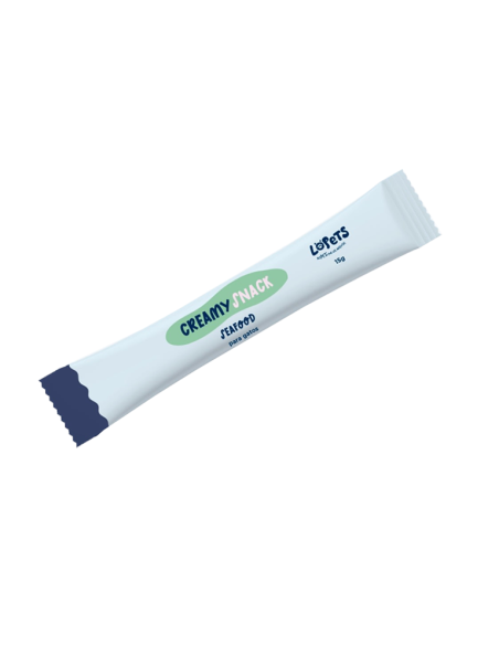 creamy gato adulto sabor seafood 60Gr (15Gr × 4 tubos)