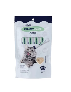 creamy snack sabor seafood 60 Gr (15 Gr × 4 tubos)