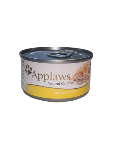 APPLAWS ALIMENTO HUMEDO GATO ADDULTO pechuga de pollo 70g
