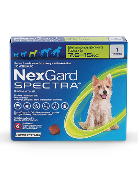 7.6-15KG NEXGARD SPECTRA