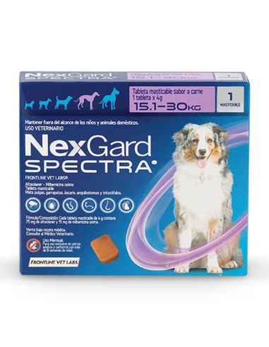 15.1-30KG NEXGARD SPECTRA