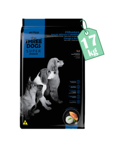 15kg+2kg Cachorros Raza Mediana y Grande Three dogs