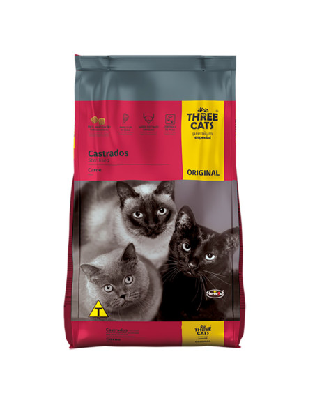 Three Cats ORIGINALgato ADULTO castrado 1kg
