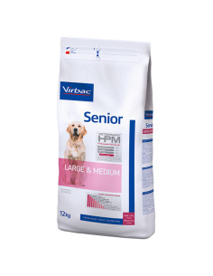 12kg perro Senior RAZA mediana y grande hpm virbac