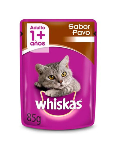85 grs Salsa Pavo Whiskas