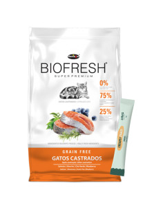 Biofresh gato adulto Castrado salmón 1.5kg