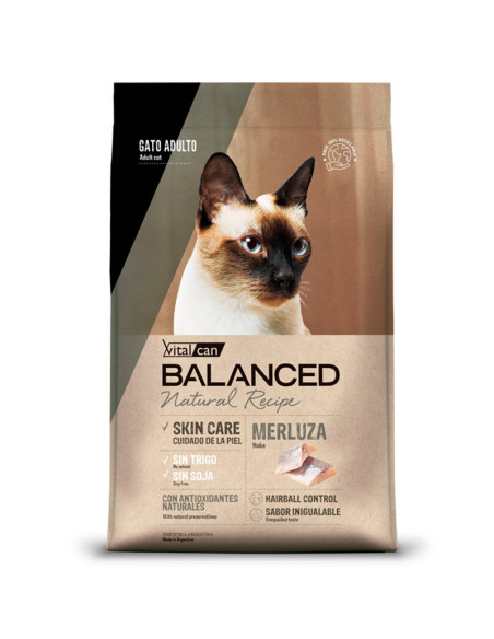 Balanced natural Recipe Gato Adulto Merluza 3kg