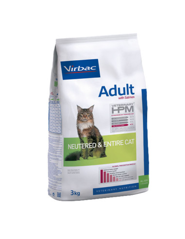 HPM VIRBAC gato ADULTO COMUN Y CASTRADO 3KG