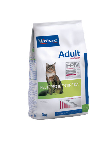 HPM VIRBAC gato ADULTO COMUN Y CASTRADO 3KG