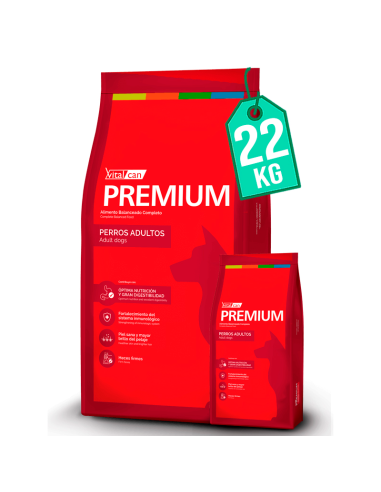 20kg+2kg perro adulto PREMIUM pollo VITALCAN