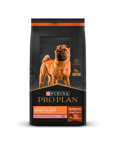 PRO PLAN perro adulto SENSITIVE SKIN 12 KG