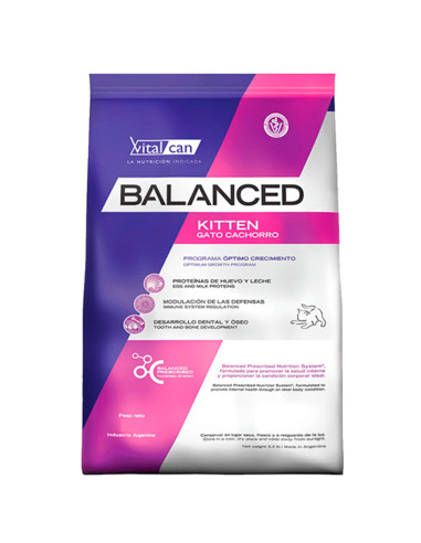 2kg Gato cachorro / kitten Balanced