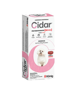 CIDAR ANTI PARASITARIO EXTERNO 3-6KG