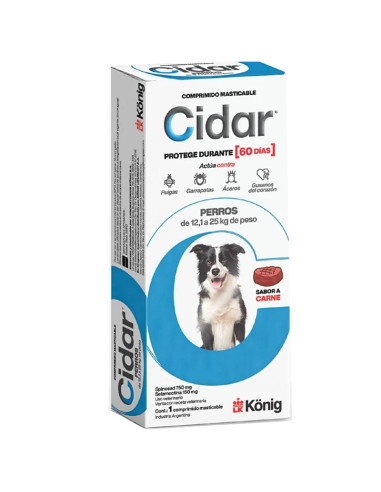 12-25KG ANTIPARASITARIO EXTERNO CIDAR