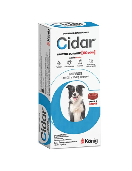 CIDAR ANTIPARASITARIO EXTERNO 12-25KG