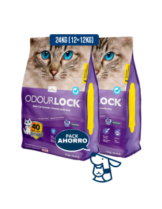 24kg (12+12kg) ARENA ODOURLOCK AGLOMERANTE LAVANDA