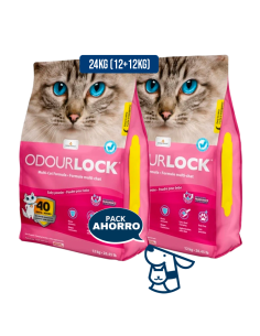 24kg (12+12kg) ARENA ODOURLOCK AGLOMERANTE TALCO BB