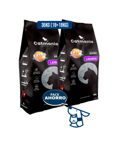 36kg (18+18kg) Catmania bentonita sodica,Lavanda