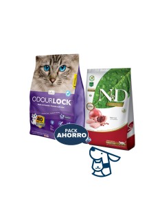 1.5KG GATO ADULTO NYD PRIME + 6KG ARENA ODOURLOCK