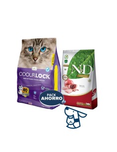 1.5KG GATO ADULTO NyD PRIME +12KG ARENA ODOURLOCK 2