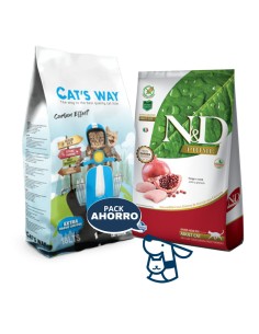 7.5KG GATO ADULTO NYD PRIME +15.3KG ARENA CATSWAY