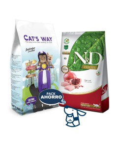 7.5KG GATO ADULTO NYD PRIME +15.3KG ARENA CATSWAY 2