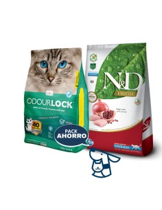 7.5KG GATO ADULTO NYD PRIME + 12KG ARENA ODOURLOCK