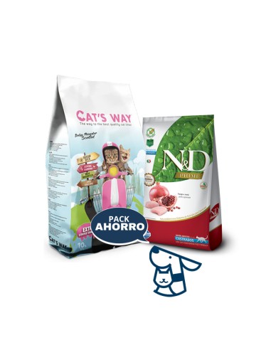 1.5KG GATO CASTRADO NYD PRIME + 8.5KG ARENA CATSWAY