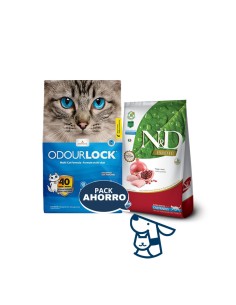 1.5KG GATO CASTRADO NYD PRIME + 6 KG ARENA ODOURLOCK 2