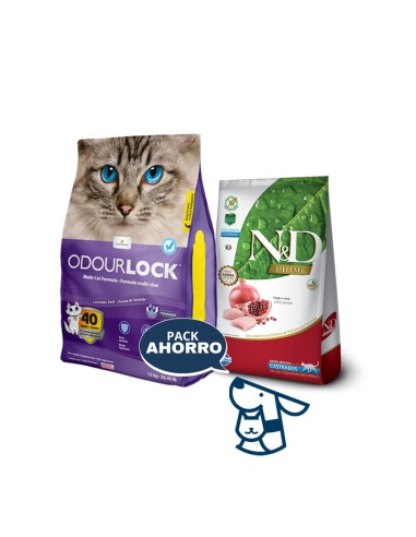 1.5KG GATO CASTRADO NYD PRIME + 12KG ARENA ODOURLOCK