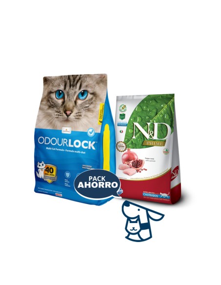 1.5KG GATO CASTRADO NYD PRIME + 12KG ARENA ODOURLOCK