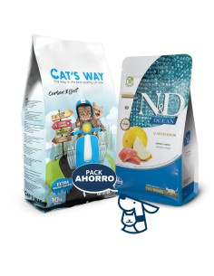 1.5KG GATO CASTRADO NYD OCEAN +8.5KG ARENA CATSWAY 2
