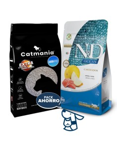 7.5KG GATO CASTRADO NYD OCEAN + 18KG ARENA CATMANIA