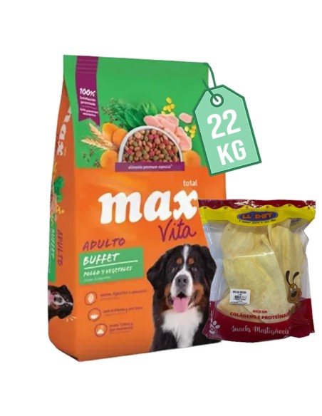 20kg +2Kg perro Adulto Max Vita Buffet