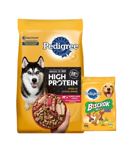 21KG perro ADULTO HIGH PROTEIN PEDIGREE