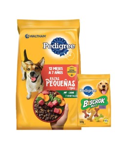 PEDIGREE perro ADULTO Raza PEQUEÑA 21KG
