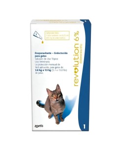 DESPARASITANTE PARA GATOS REVOLUTION 6%
