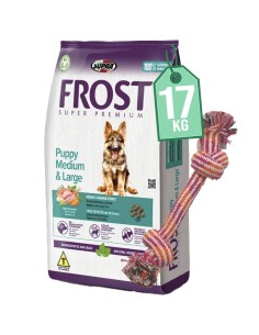 Frost Perro Cachorro Razas Medianas y Grandes 15 kg + 2 kg