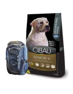 12KG SENIOR adulto +6 razas MEDIANAS Y GRANDES CIBAU