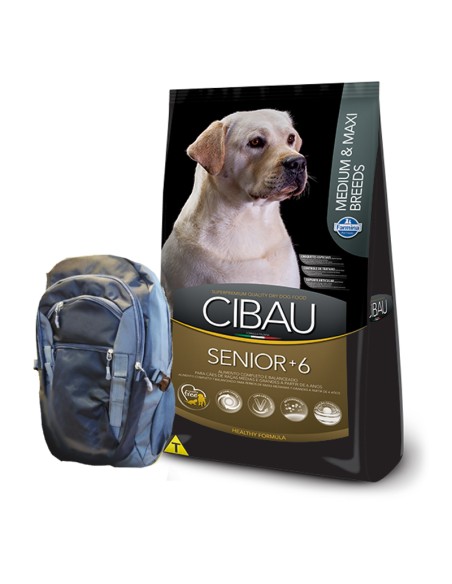 12KG SENIOR adulto +6 razas MEDIANAS Y GRANDES CIBAU