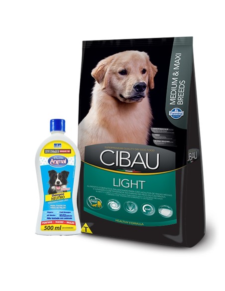 12KG ADULTO LIGHT RAZAS MEDIANAS Y GRANDES CIBAU