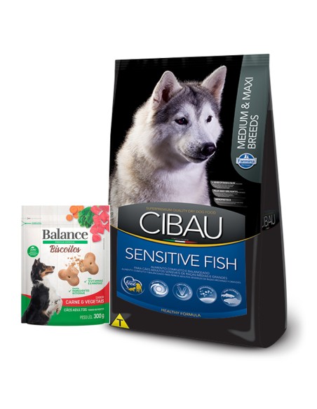 12kg Adult Sensitive Fish R. Medianas y grandes Cibau