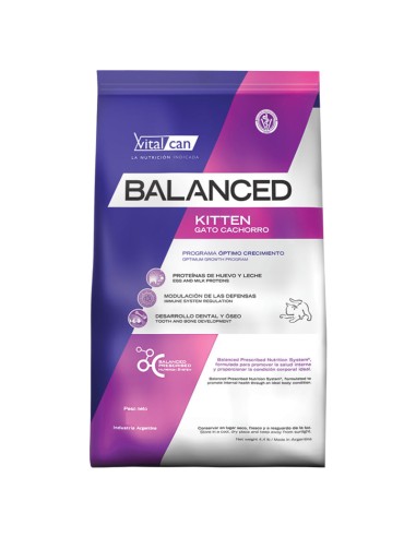 7.5kg Gato cachorro / kitten Balanced