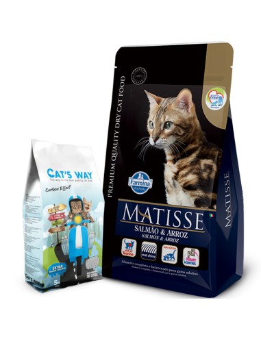 7.5Kg GATO Adulto Salmón y Arroz Matisse