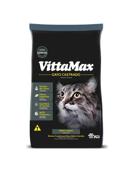 Vittamax Gato ADULTO Castrado pollo y arroz 10.1kg