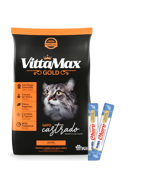 Vittamax Gato ADULTO Castrado Salmon 10.1kg