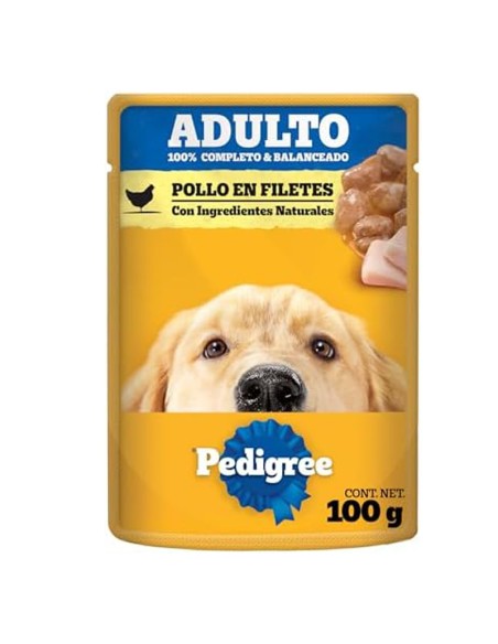 100 grs Pedigree Sobre pollo Adulto